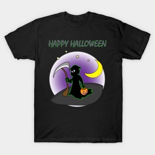 Happy Halloween - Reaper and Pumpkin Edition T-Shirt